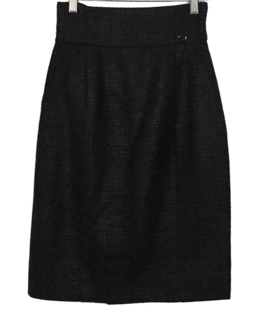 Chanel Black Skirt sz 2 - Michael's Consignment NYC