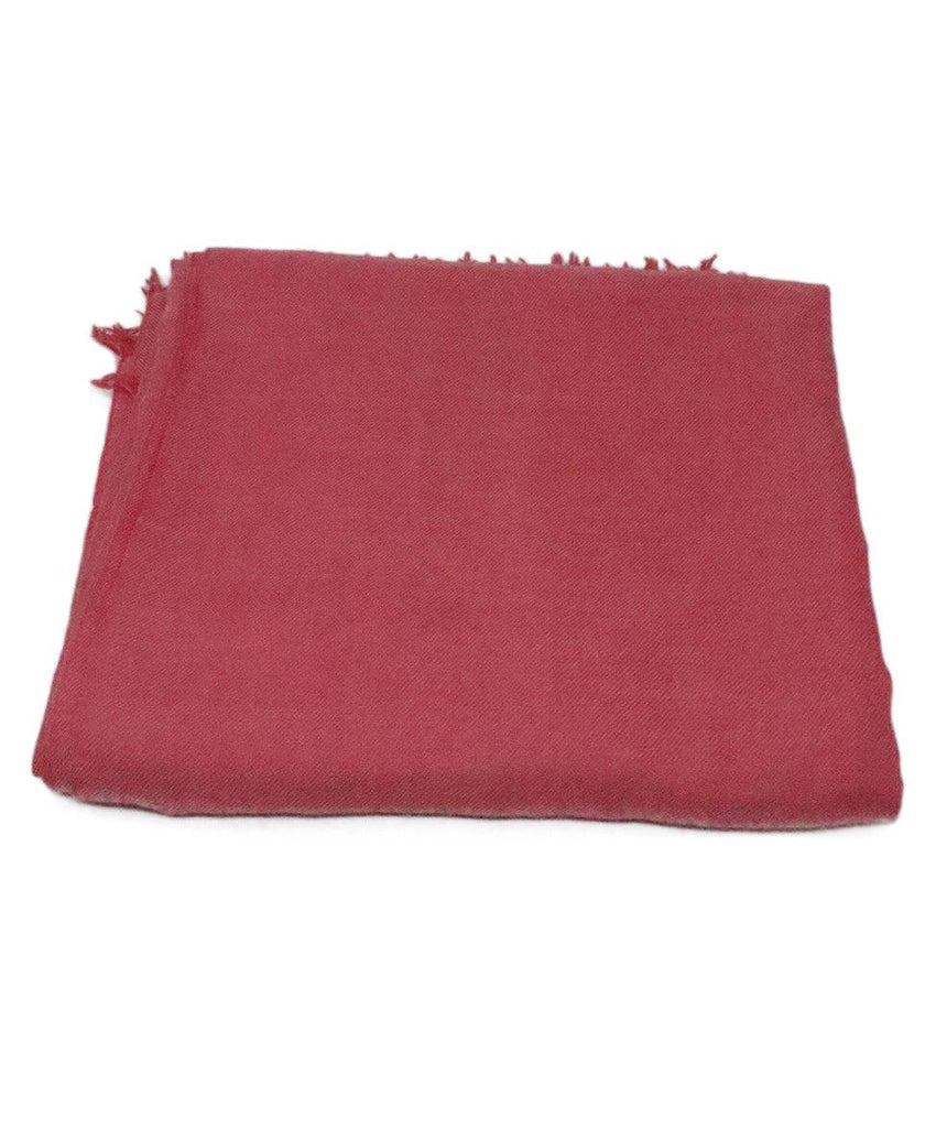 Chanel Fuchsia Cashmere & Silk Shawl 2