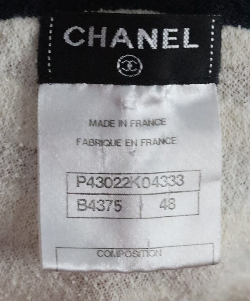 Chanel Ivory Cotton 2 PC Dress Set 8