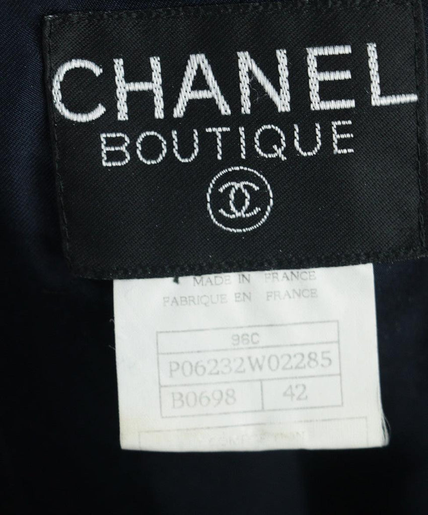 Chanel 1996 Cruise Navy & White Blazer 3