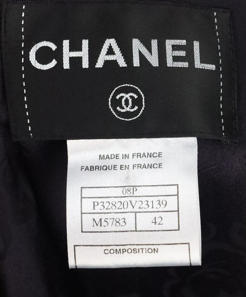 Chanel Purple Tweed Jacket 3