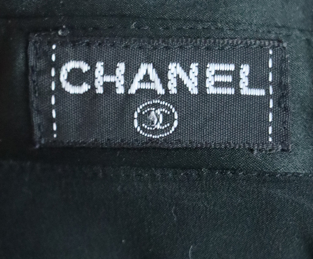 Chanel Shirt Black Silk 3