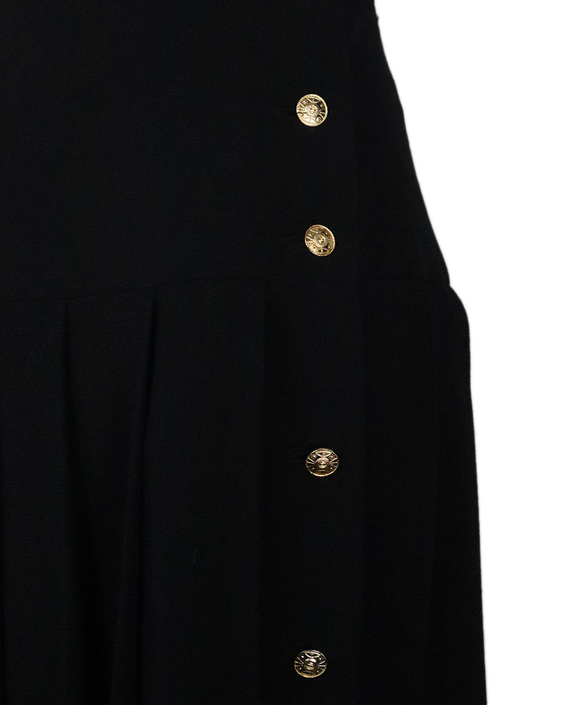 Chanel Black Wool Skirt 5