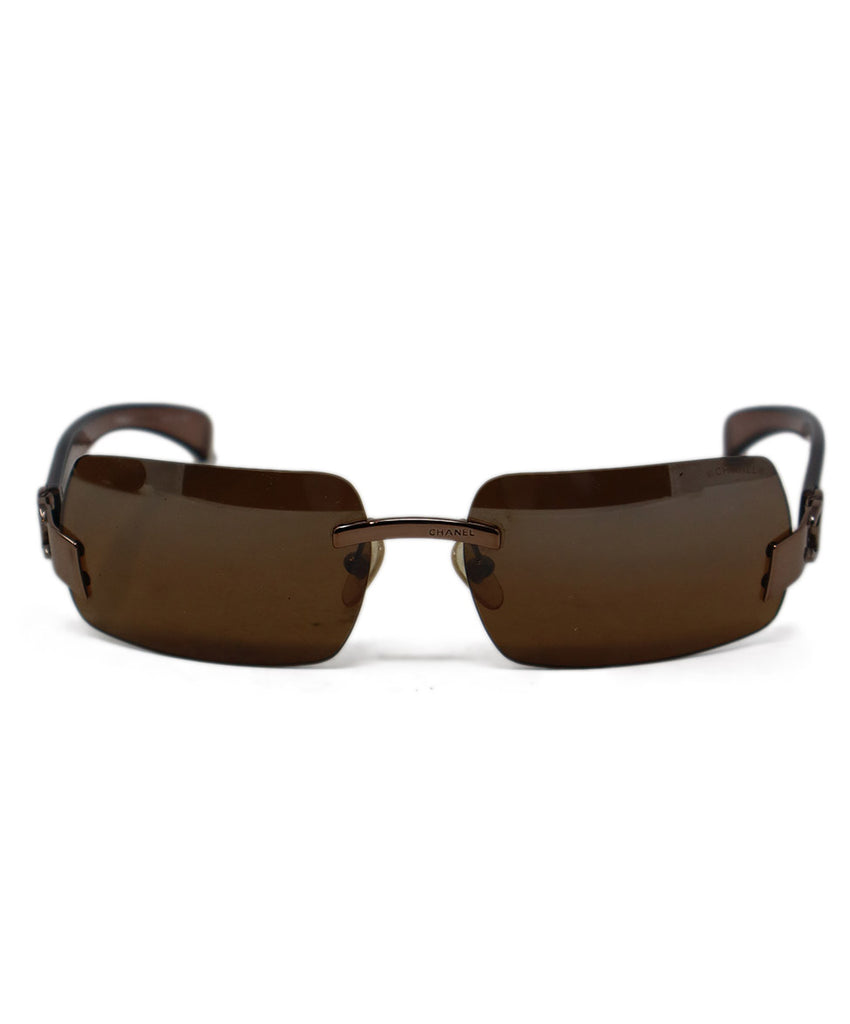 Chanel Brown Lens Sunglasses 