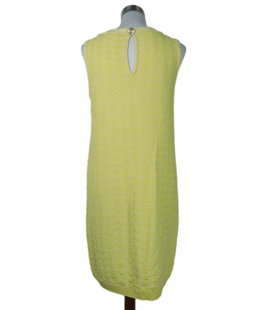 Chanel Yellow Sleeveless Dress 2