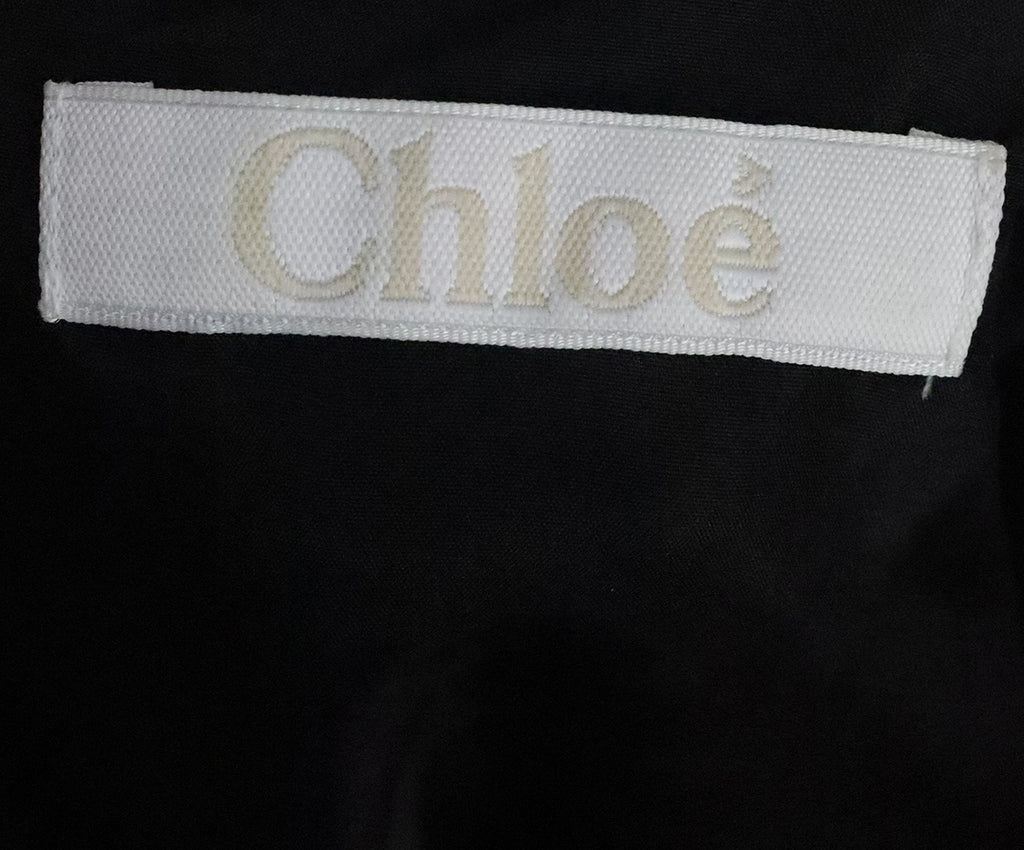 Chloe Black Sequin Trim Top 3