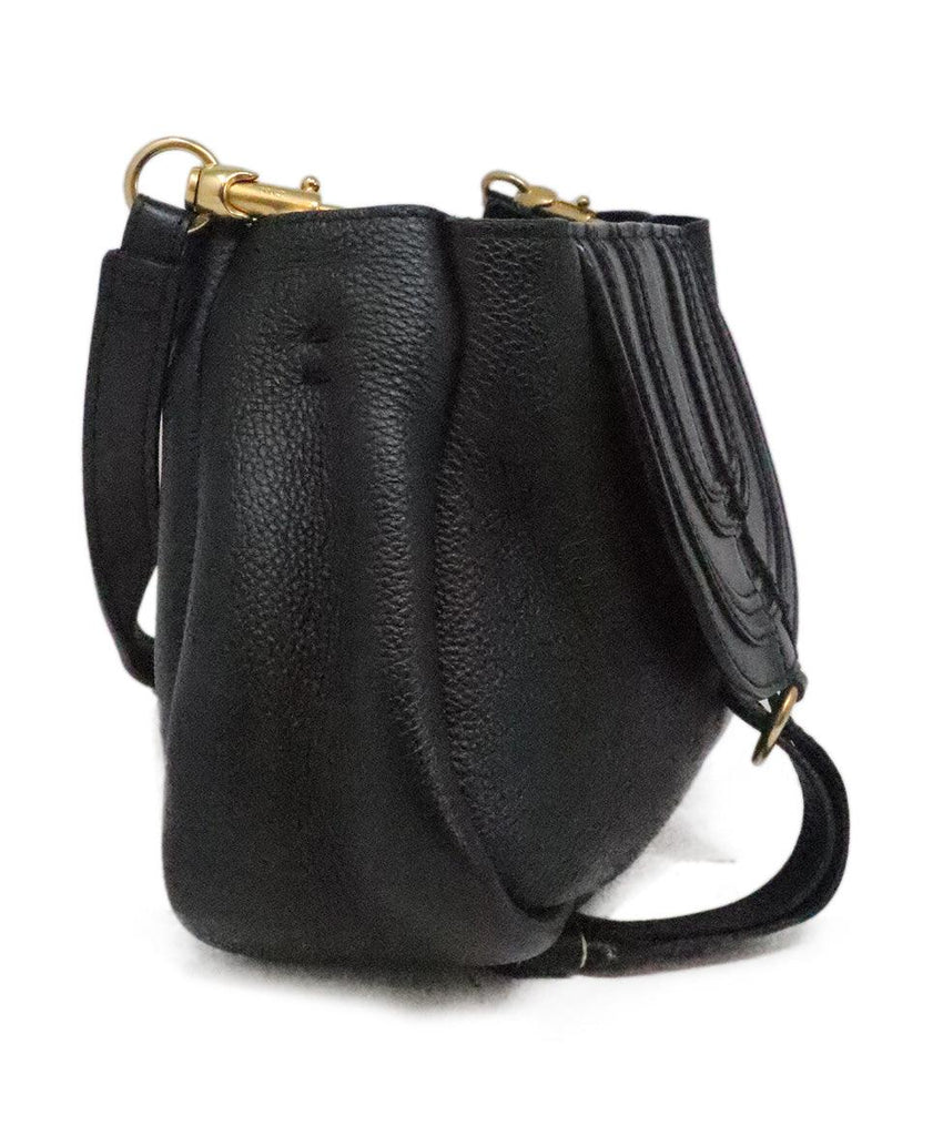 Chloe Black Leather Shoulder Bag 1