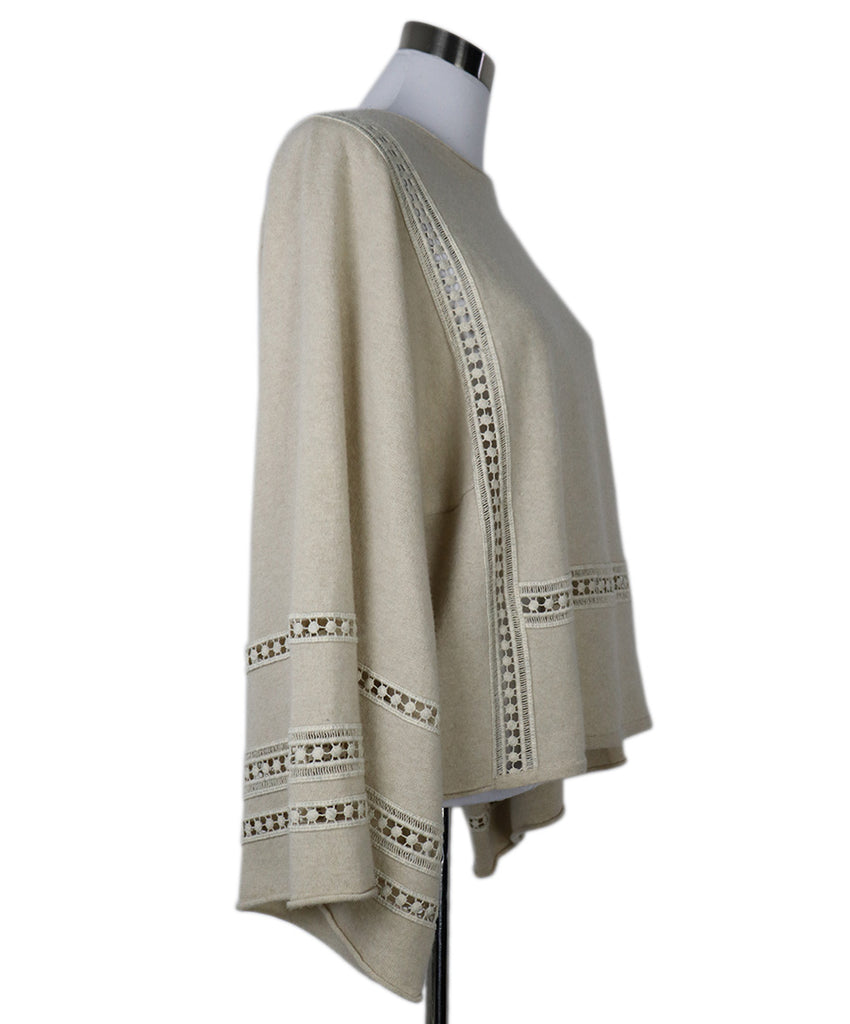 Chloe Oatmeal Wool & Cashmere Sweater 