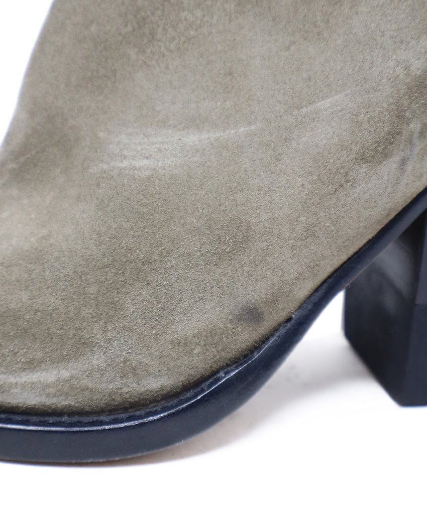 Chloe Taupe Suede Booties 6