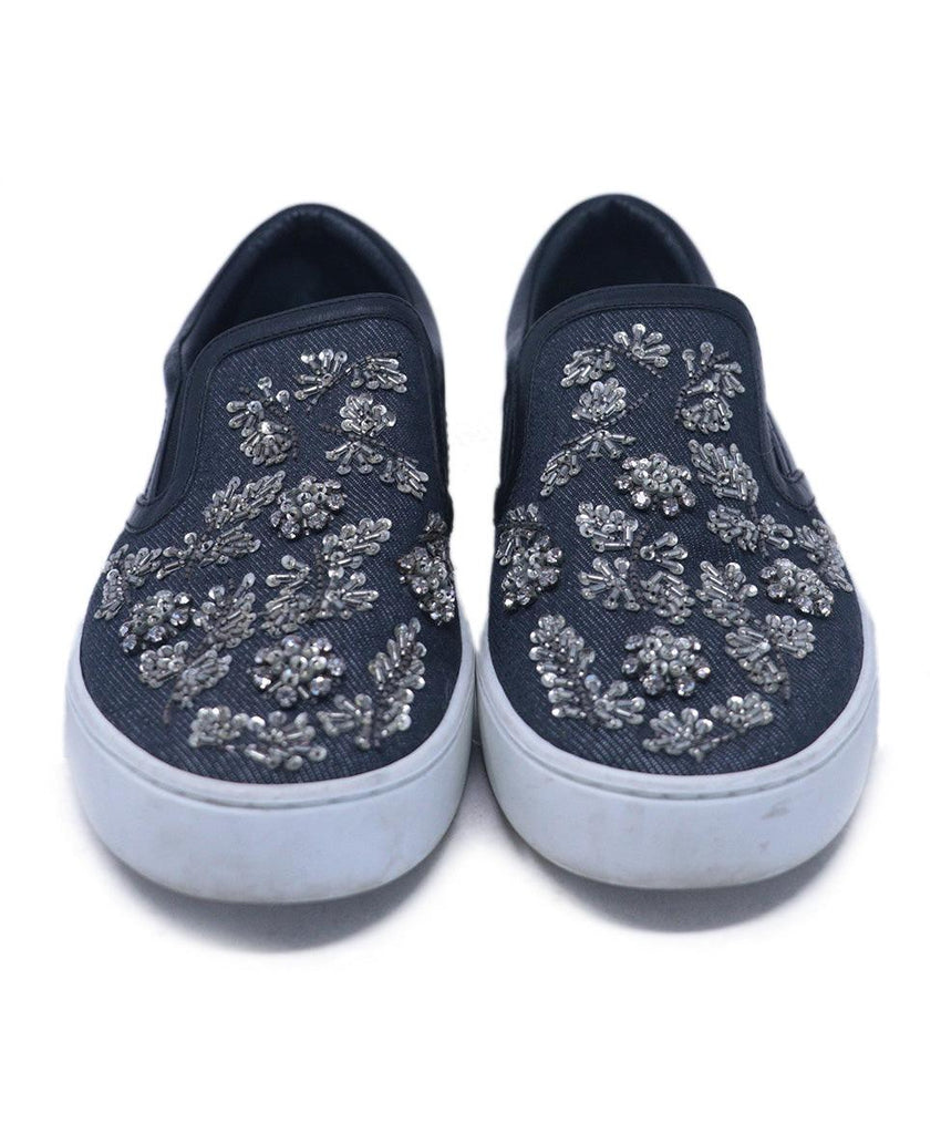 Christian Dior Denim Embellished Sneakers 3