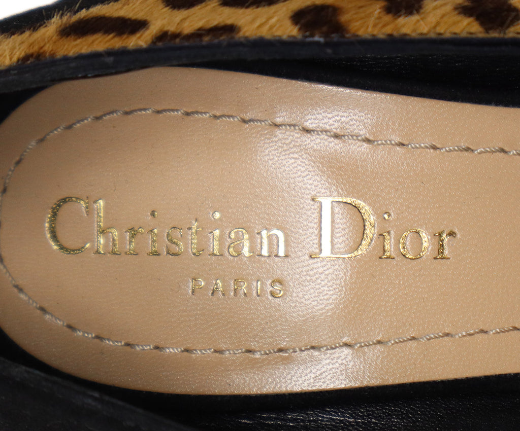 Christian Dior Leopard Print Heels 5