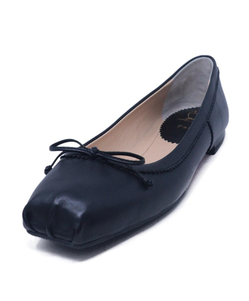 Christian Louboutin Black Ballerina Flats 