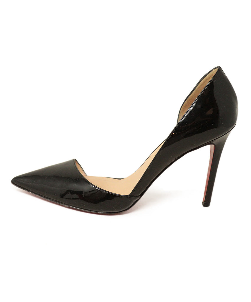 Christian Louboutin Black Patent Leather Heels 1