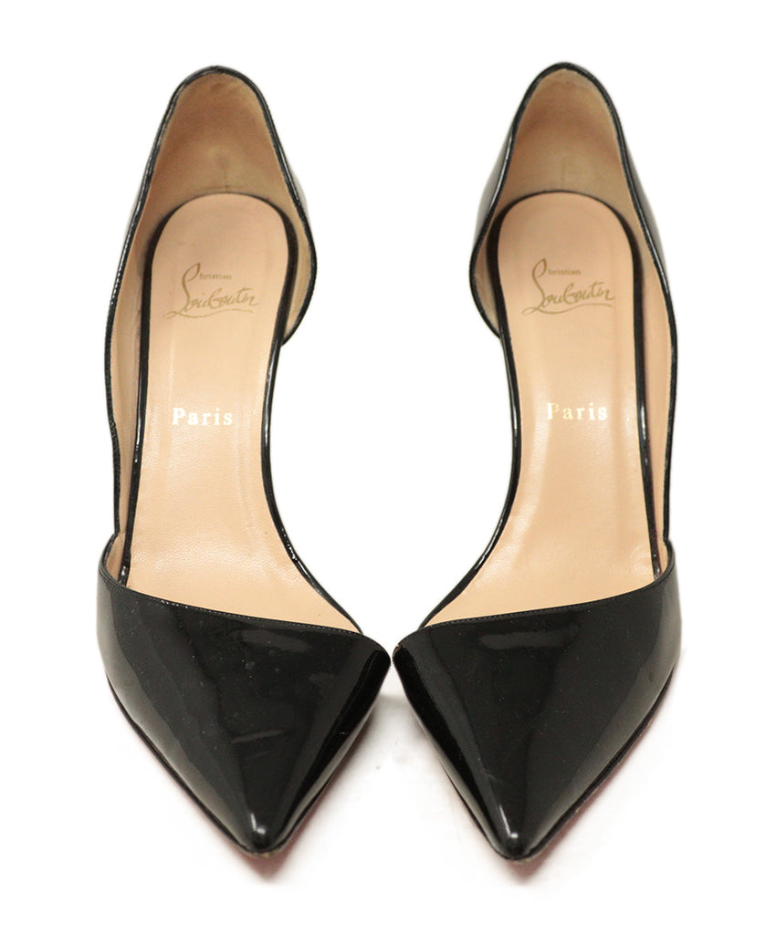 Christian Louboutin Black Patent Leather Heels 3