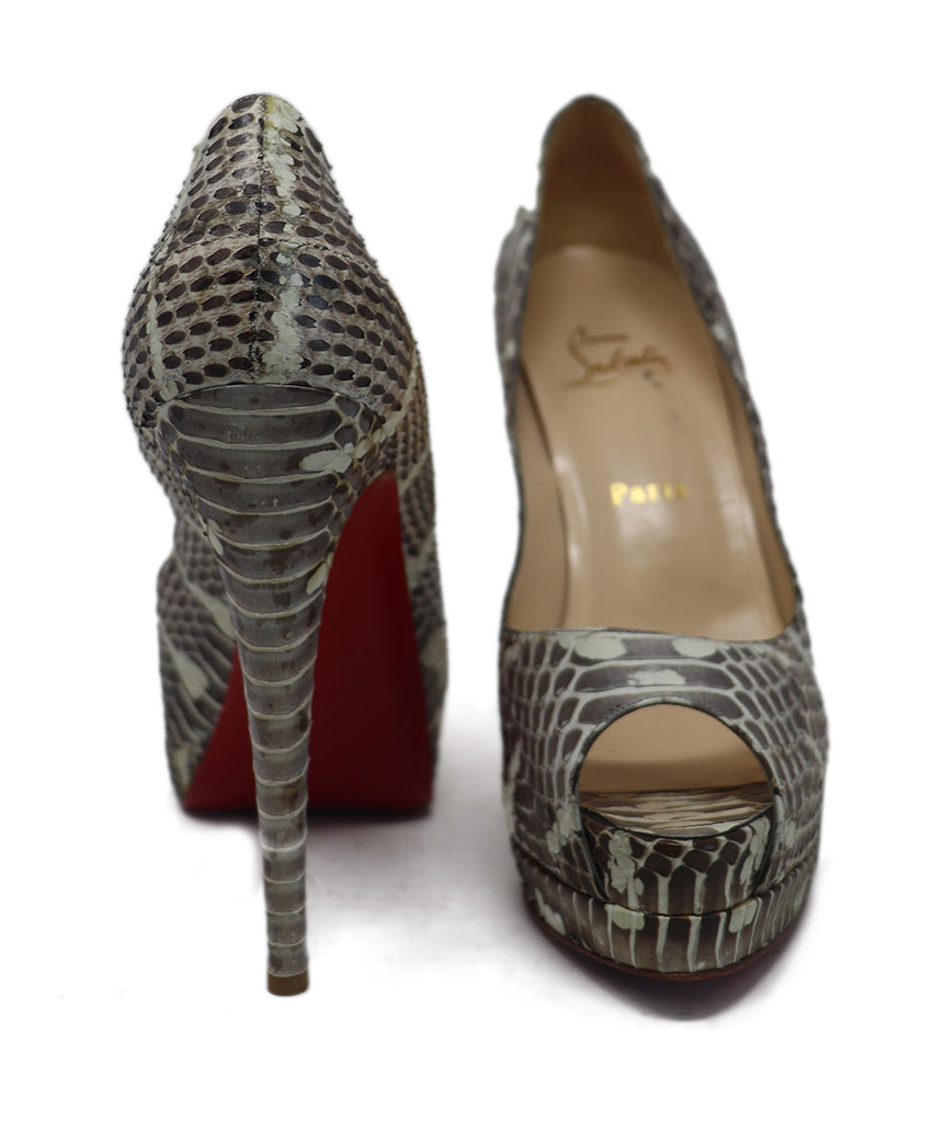 Christian Louboutin Python Heels 2