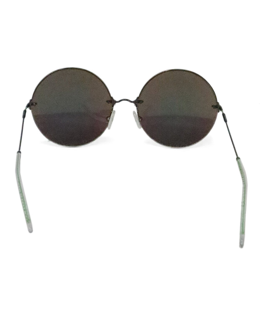 Christopher Kane Green Sunglasses 4