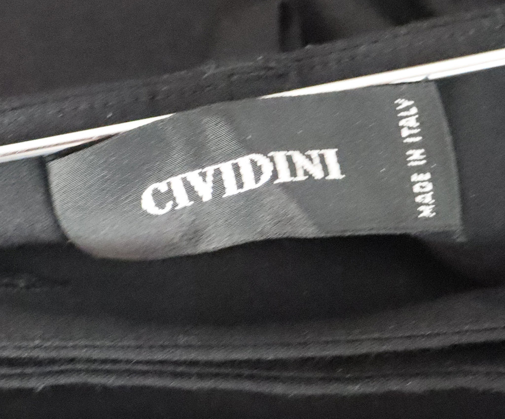 Cividini Black Wool Pants 2