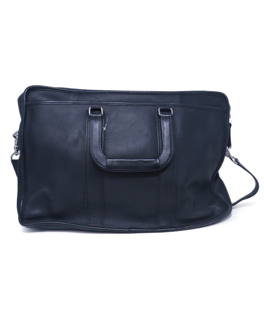 Coach Black Leather Briefcase 2