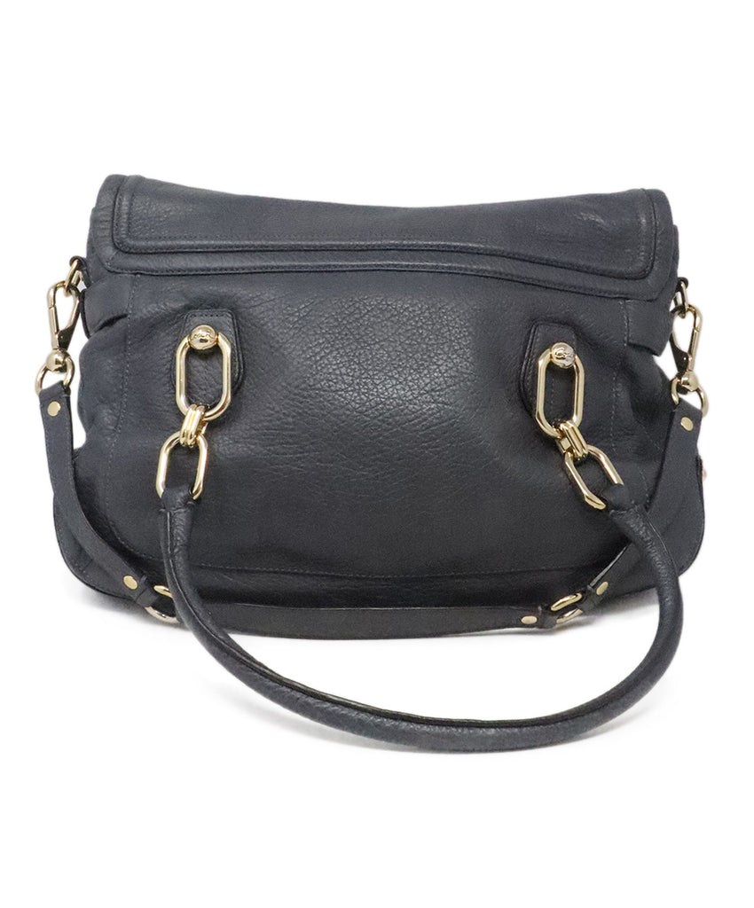 Coach Grey Leather Shoulder Bag 2