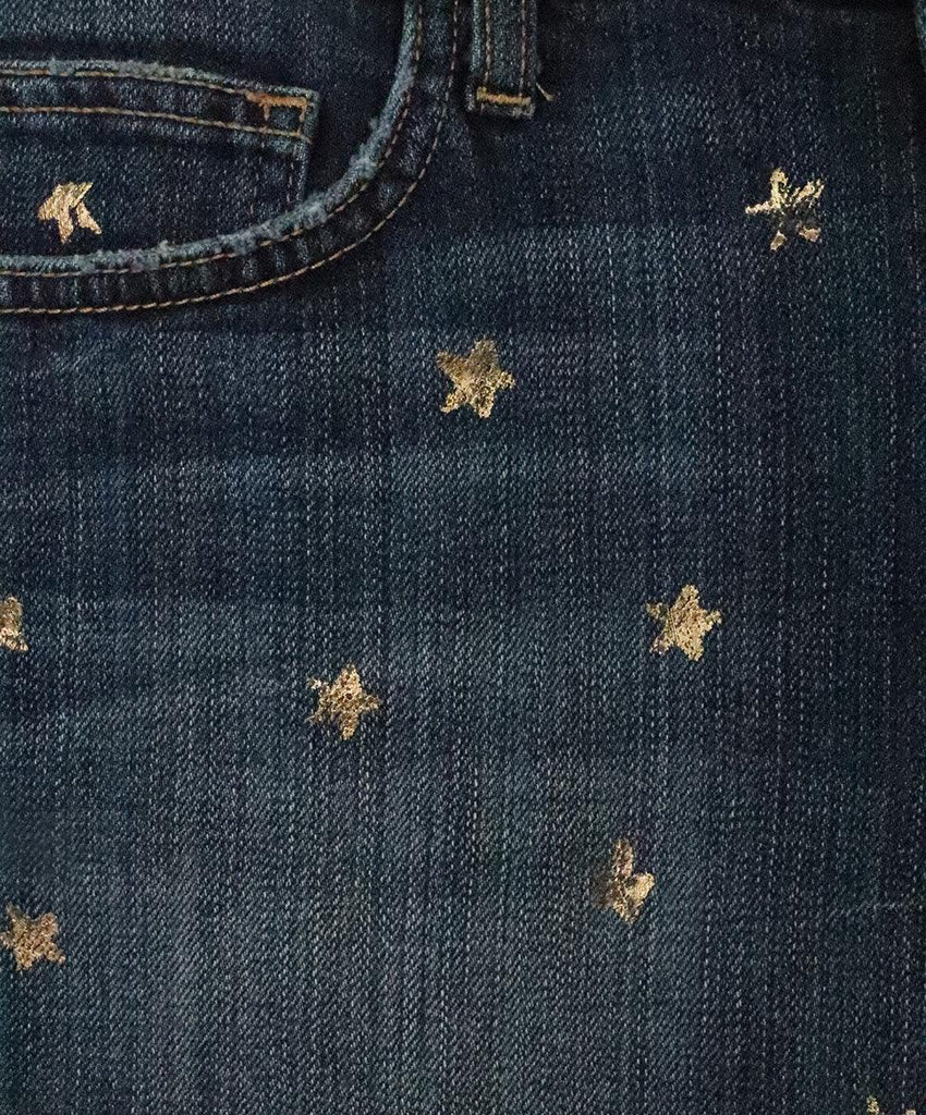 Current Elliott Denim Shorts w/ Gold Stars sz 2 - Michael's Consignment NYC