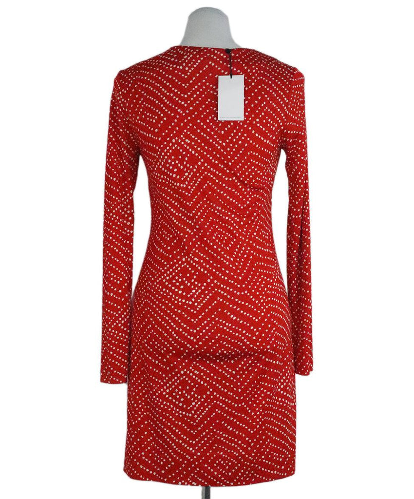 DVF Red & White Polka Dot Dress sz 4 - Michael's Consignment NYC