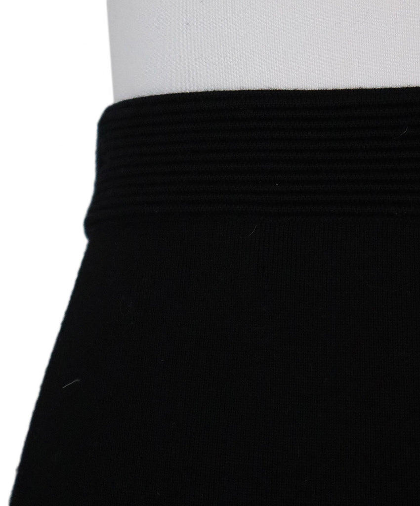 DVF Black Knit Skirt 5