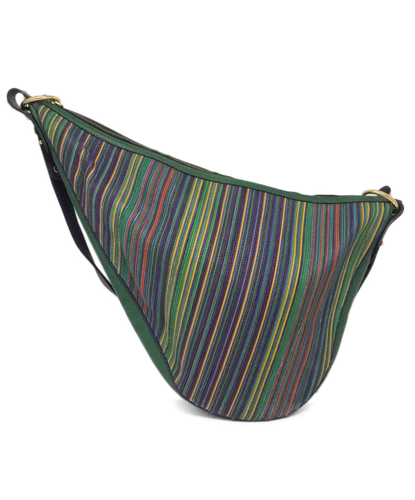 Delvaux Multicolor Striped Shoulder Bag 2