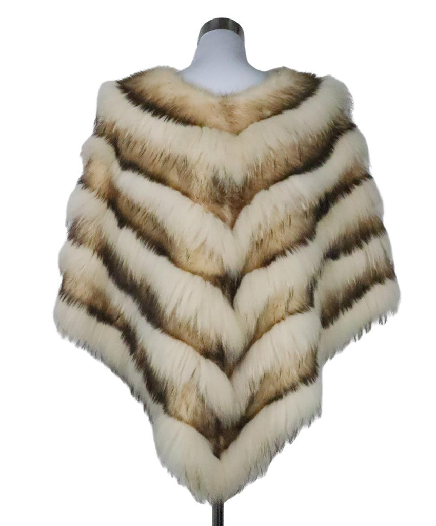 Dennis Basso Fox Fur Poncho 2