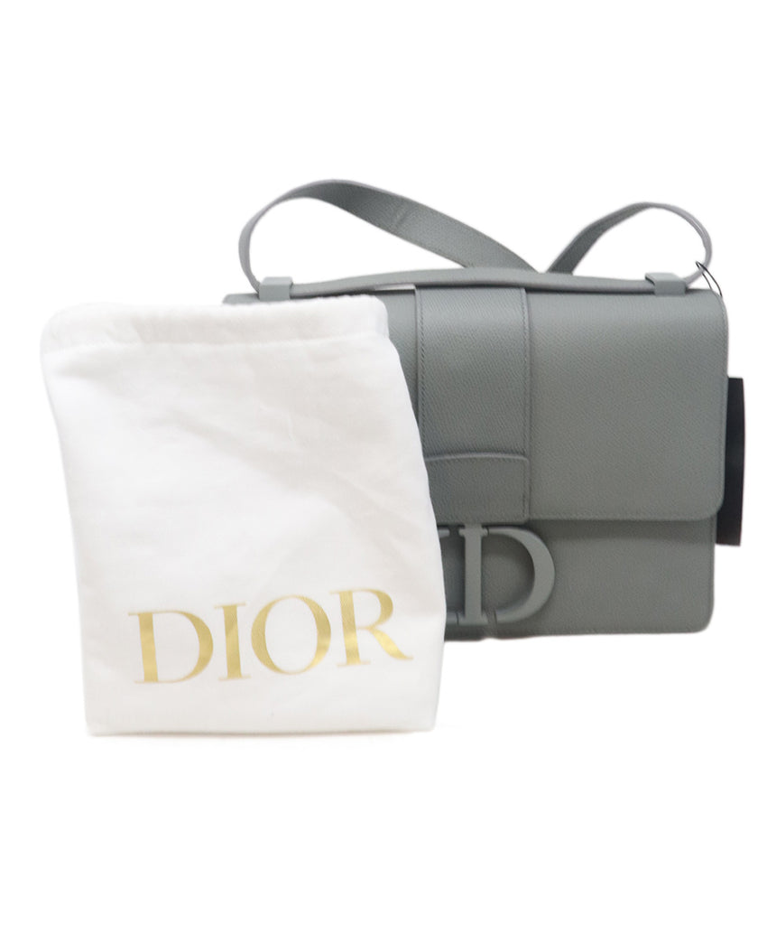 Christian Dior Grey Montaigne Calfskin Shoulder Bag 5