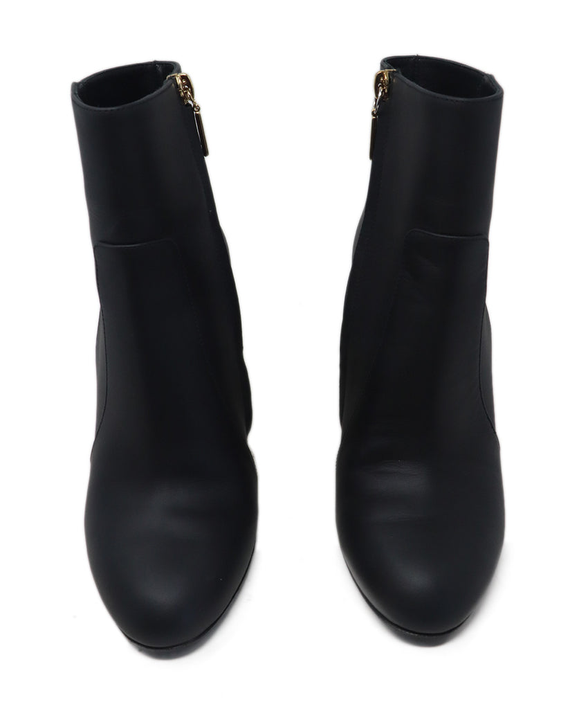 Dolce & Gabbana Black Leather Booties 3