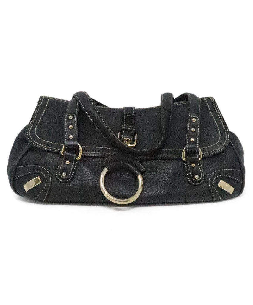 Dolce & Gabbana Black Leather Satchel Bag - Michael's Consignment NYC