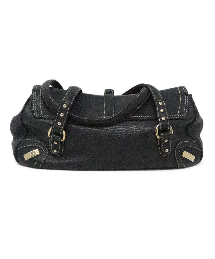 Dolce & Gabbana Black Leather Satchel Bag - Michael's Consignment NYC