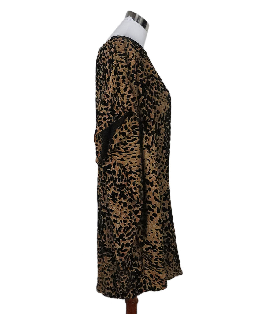 Dolce & Gabbana Animal Print Silk Dress 1