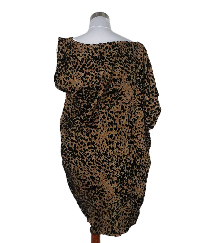 Dolce & Gabbana Animal Print Silk Dress 2