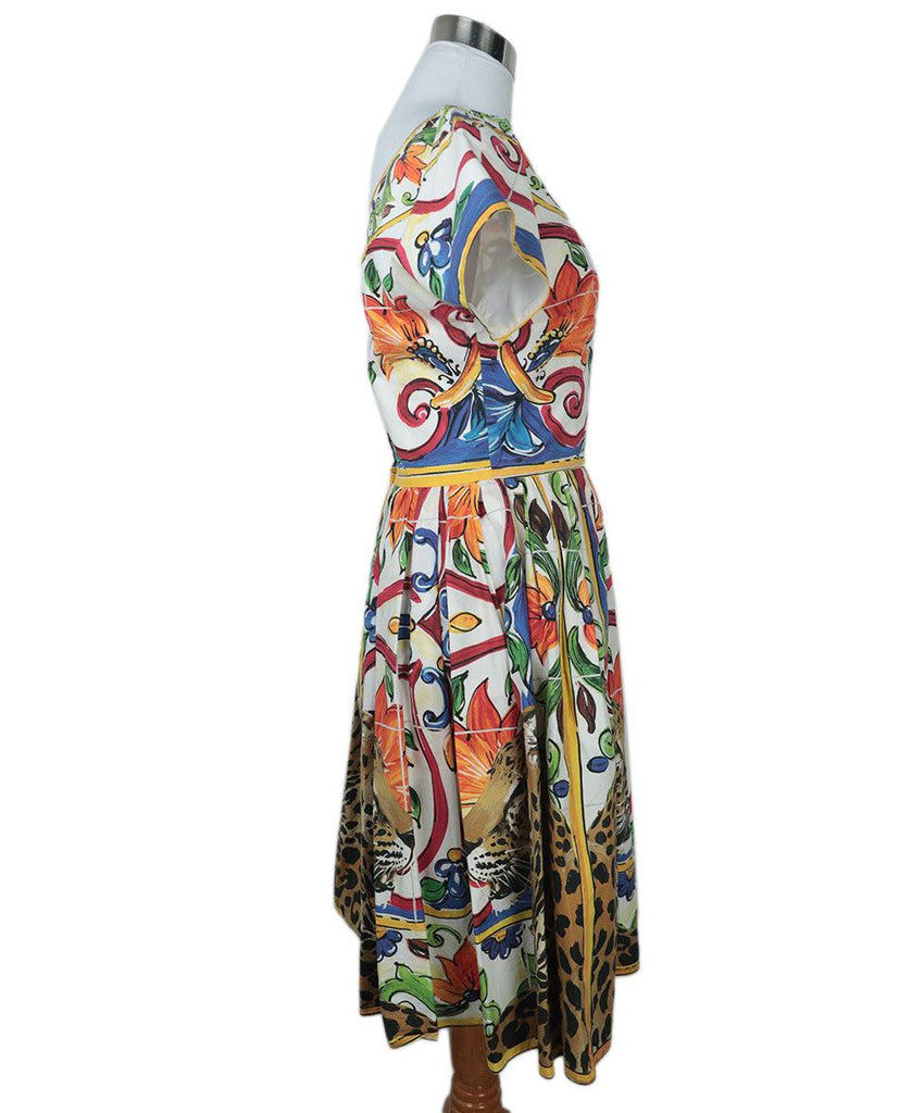 Dolce & Gabbana Multi Print Cotton Dress 1