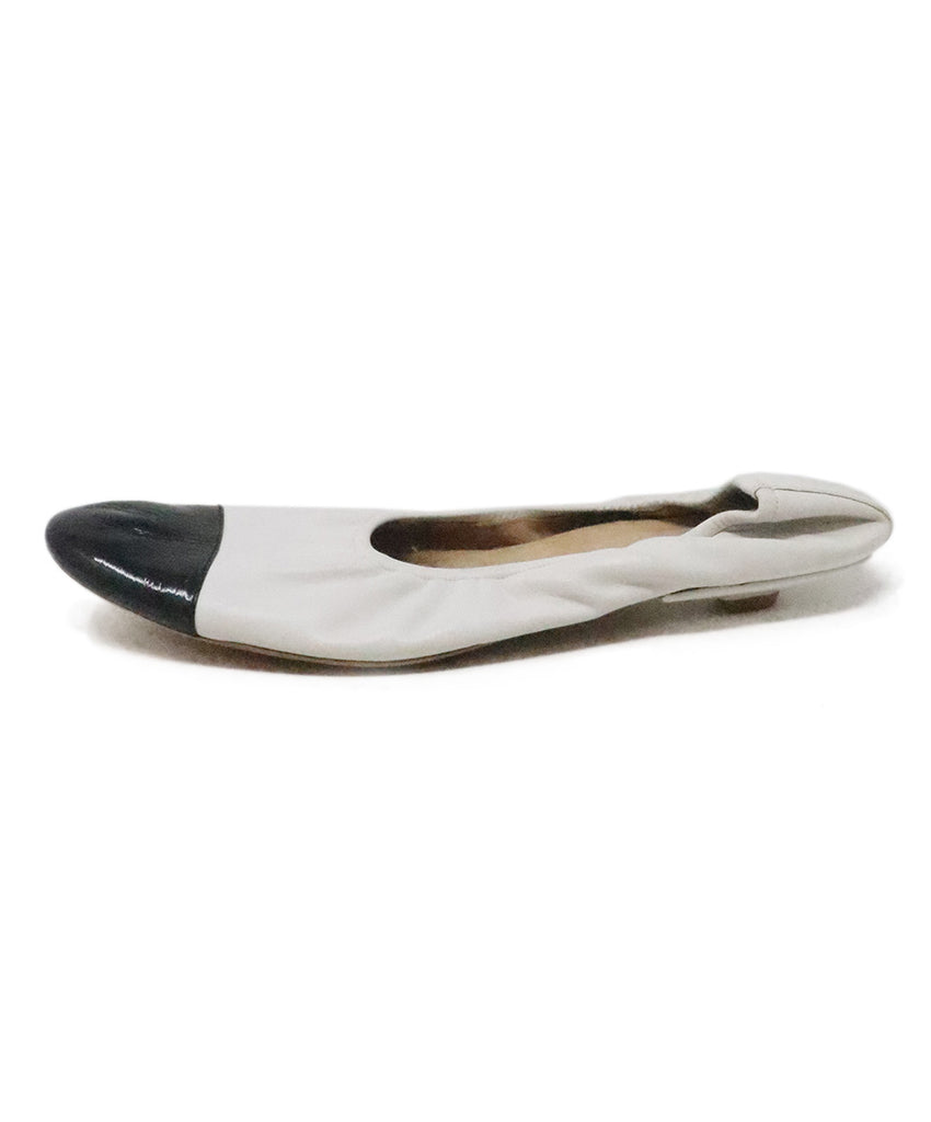 Dries Van Noten B&W Leather Flats 1