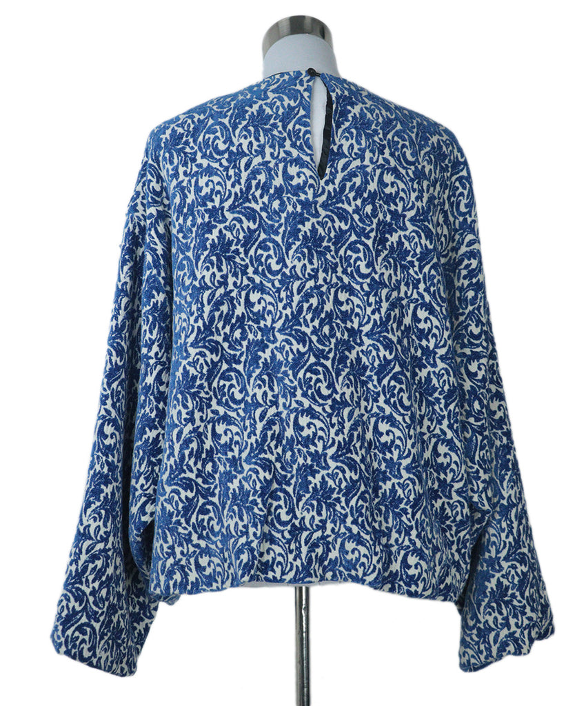 Dries Van Noten Blue & White Blouse 2