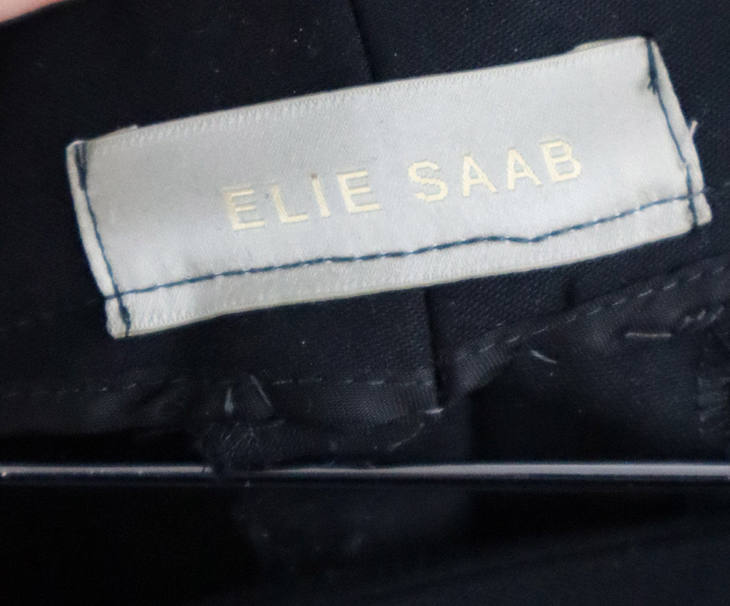 Elie Saab Black Cotton Pants 2