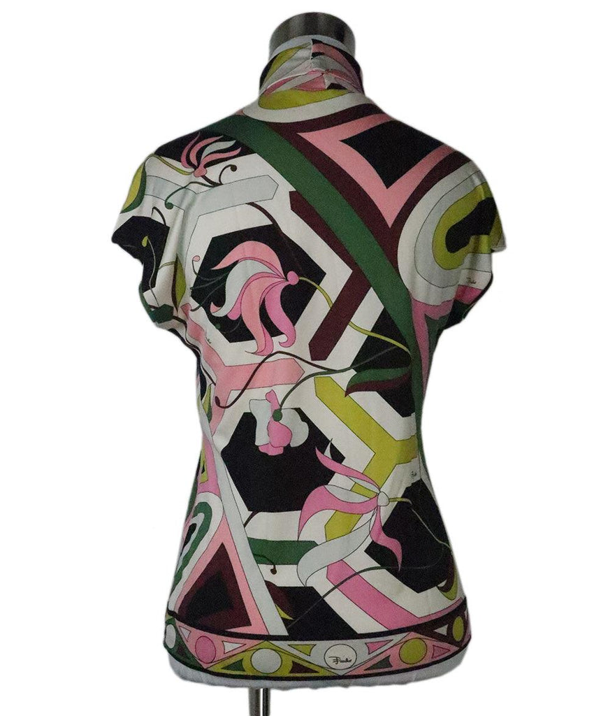 Emilio Pucci Multicolor Print Top 2