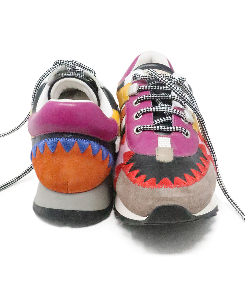 Emilio Pucci Multicolor Leather Sneakers 2