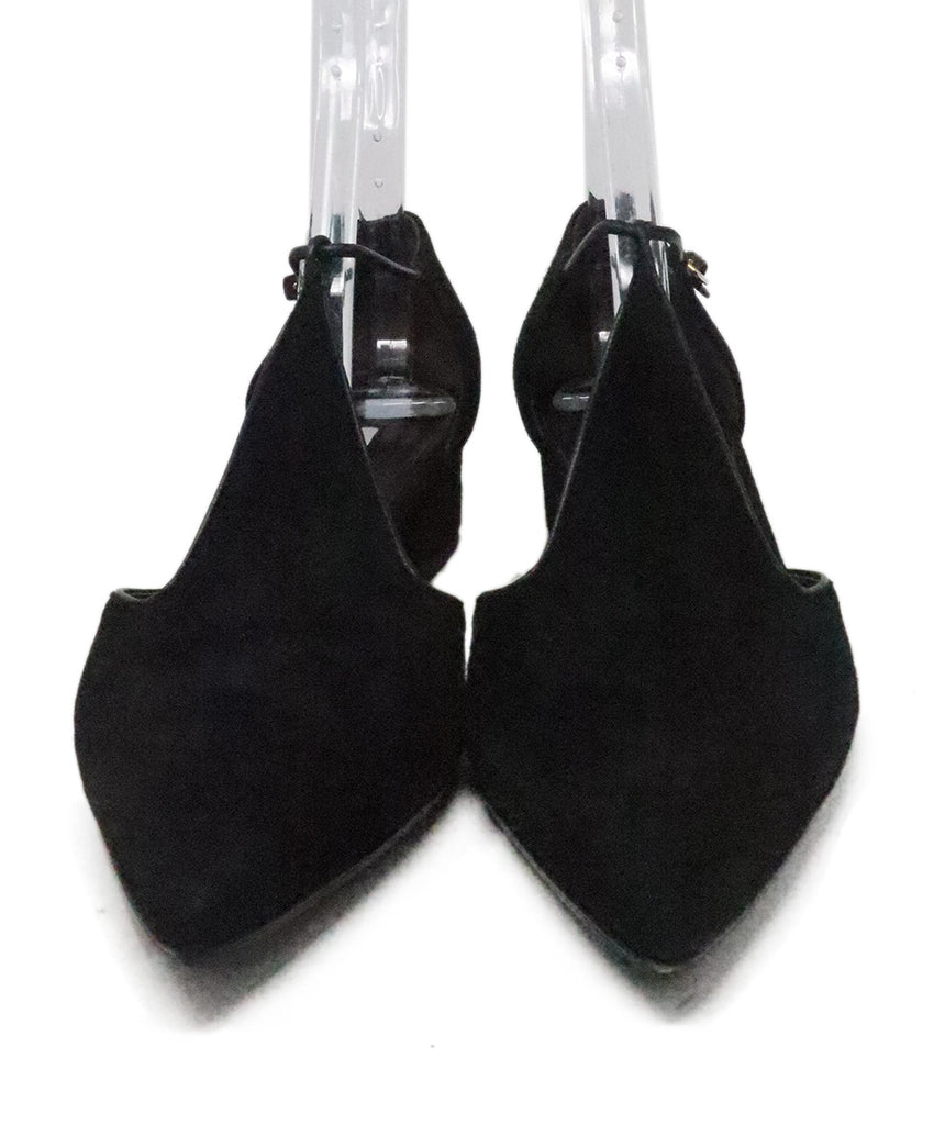 Emme Parsons Black Suede Flats 3