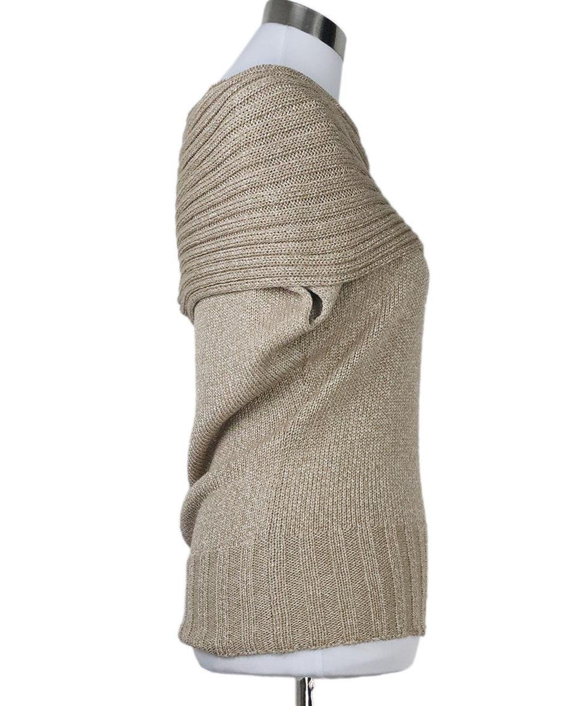 Escada Beige Knit Sweater sz 6 - Michael's Consignment NYC