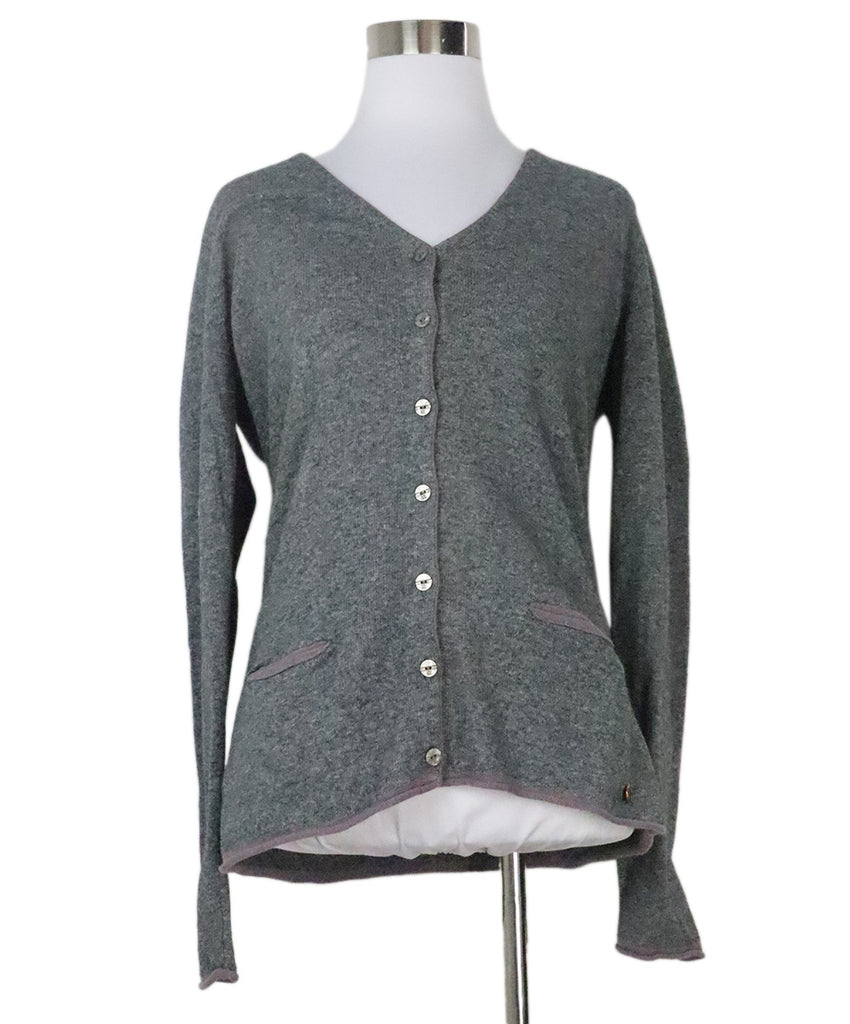 Escada Grey Cardigan 