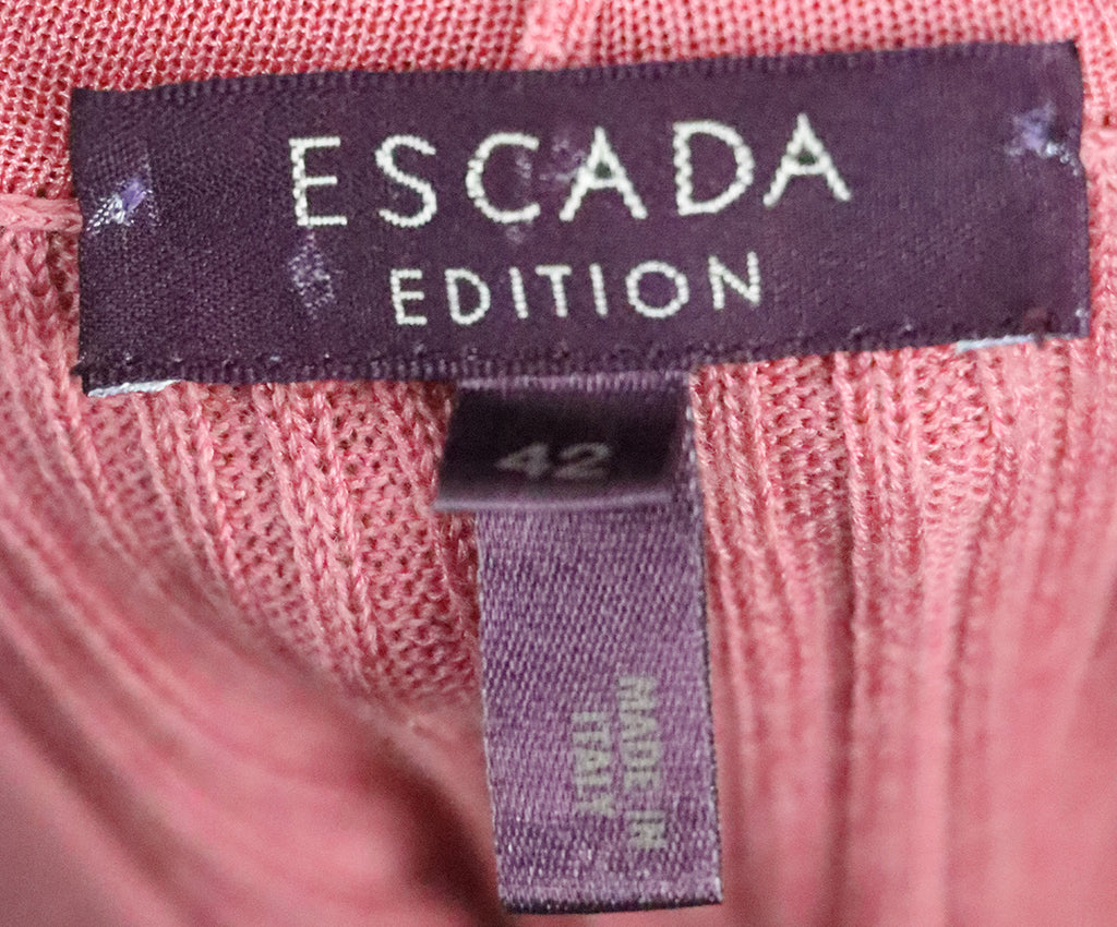 Escada Sport Pink Wool Cardigan 3