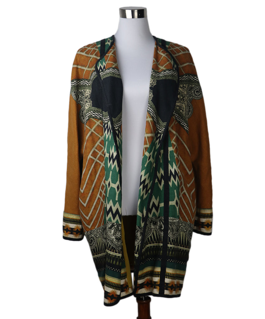 Etro Multicolor Linen Jacket 