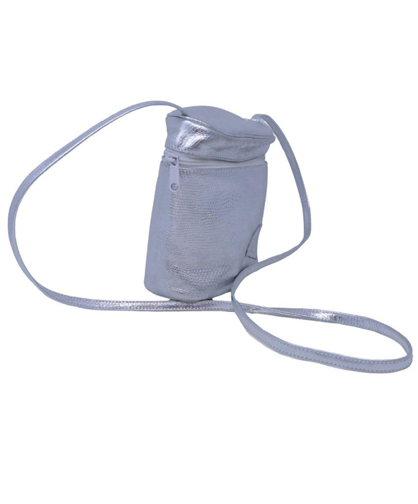 Falchi Vintage Silver Leather Crossbody 1