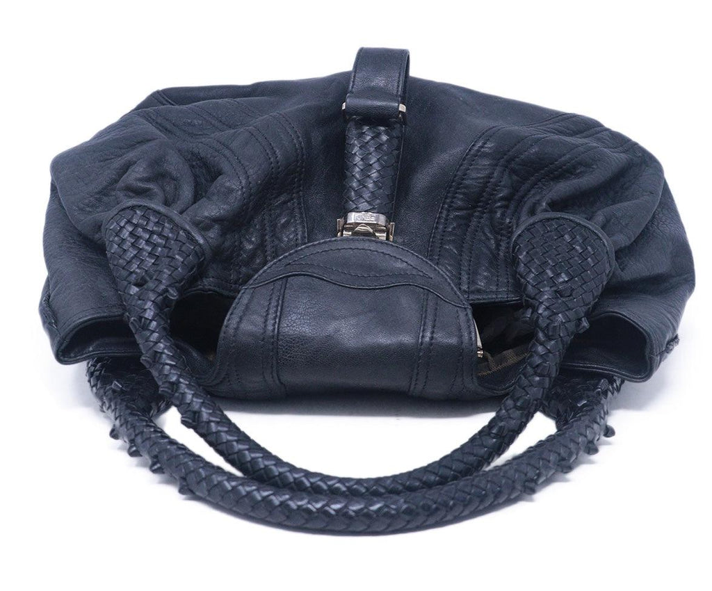 Fendi Black Leather Spy Bag 4