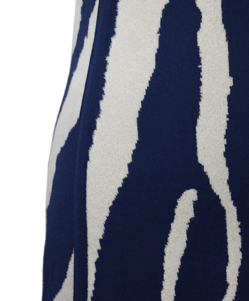 Fendi Blue & White Spandex Dress 4