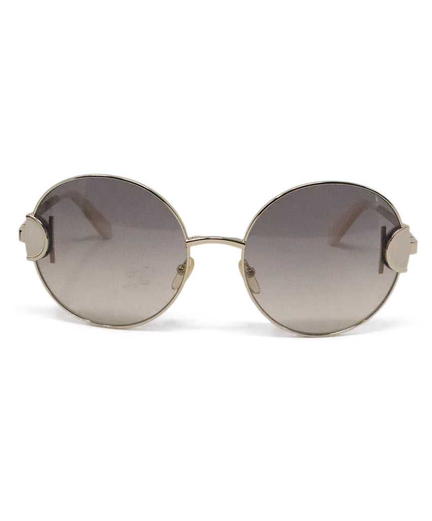 Ferragamo Brown & Beige Sunglasses 1