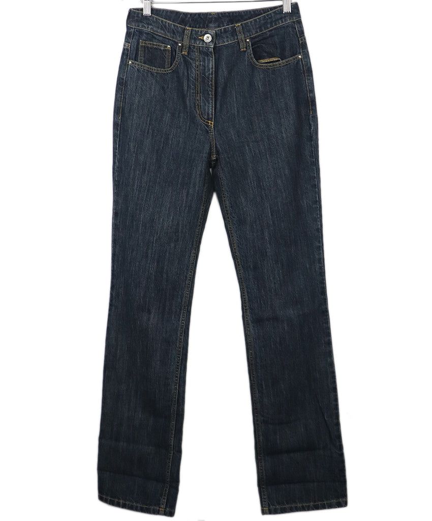 Ferragamo Blue Denim Pants 